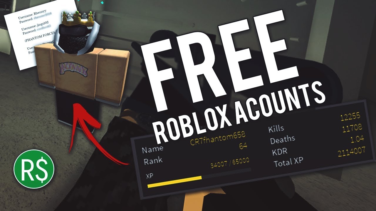 free rich roblox accounts 2020